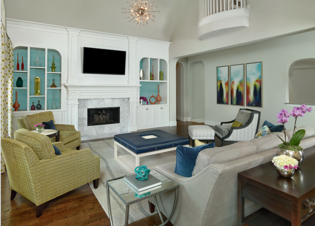 Colorful Frisco Home | Interior Design Dallas | Barbara Gilbert Interiors
