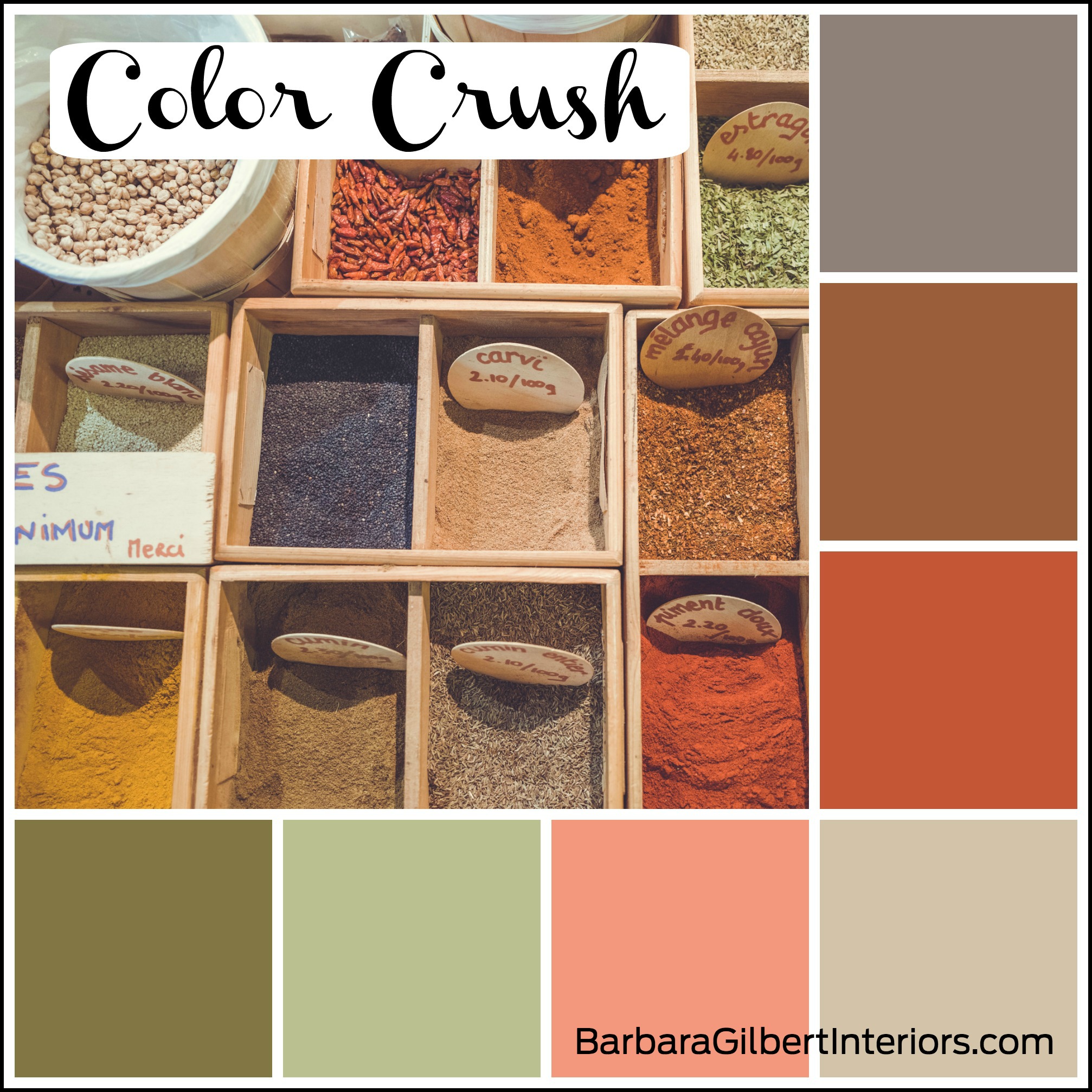 Color Crush: Spice Market | Interior Design Dallas | Barbara Gilbert Interiors