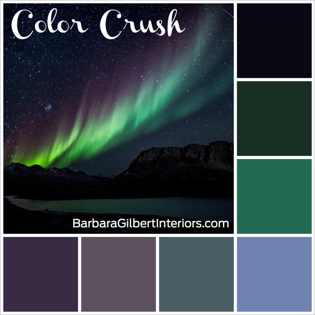 Color Crush Aurora Borealis Barbara Gilbert Interiors