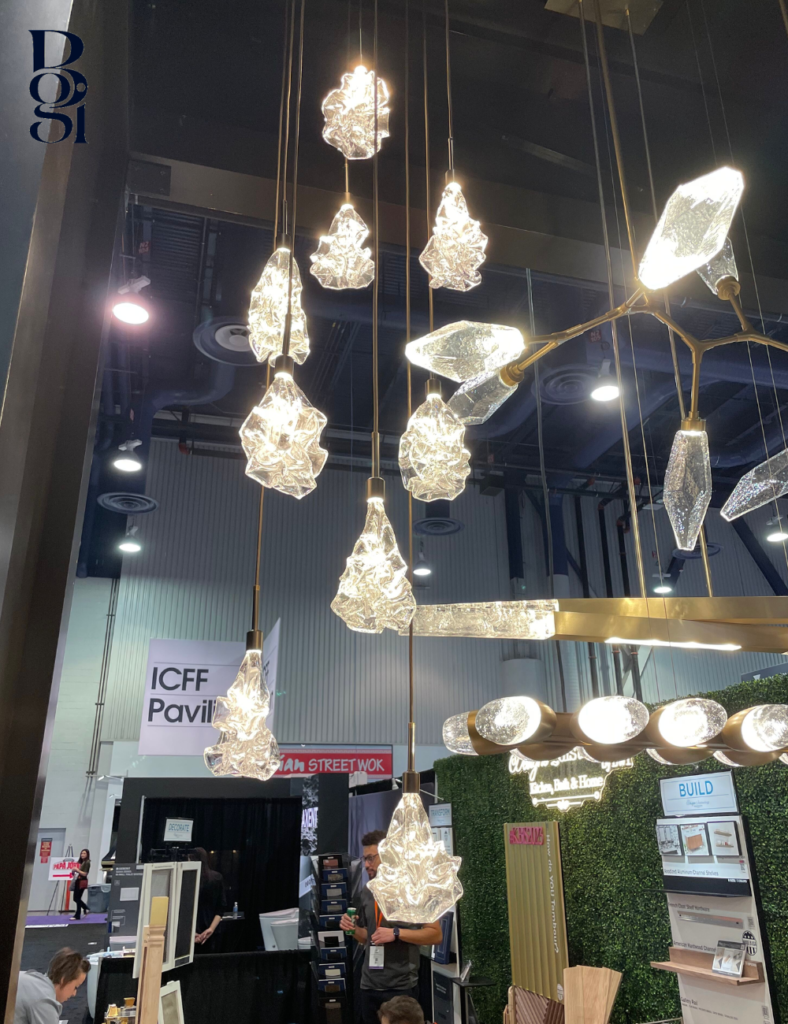 lighting options at the Kitchen and Bath Industry Show 